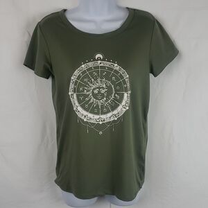 Streetwear Society Green & White Horoscope T-Shirt
